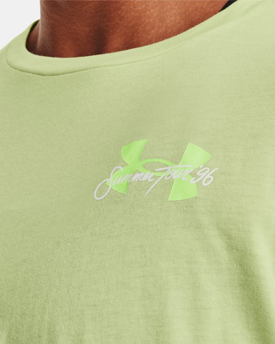 Women's UA Summer Graphic T-Shirt in Green image number 3